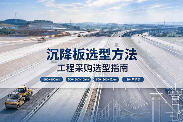 南岸区沉降板选择方法