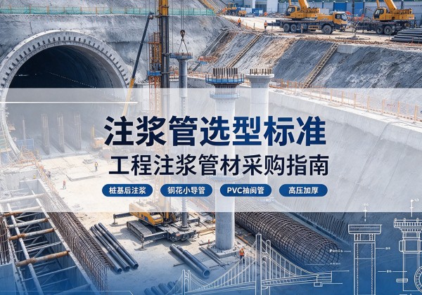 南岸区注浆管选型标准
